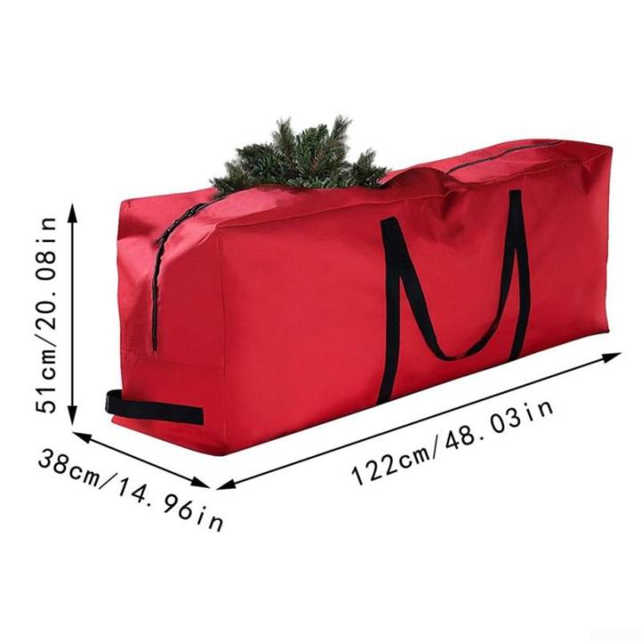 Weihnachtsbaum-Organisator, Große Weihnachtsbaum-Aufbewahrungstasche, 600D-Oxford-Stoff, künstliche Weihnachtsbaum-Aufbewahrungstasche(S Black)