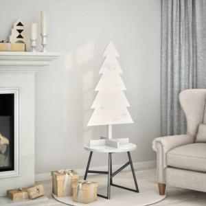 Weihnachtsbaum Weihnachtsdeko Weihnachtsdekoration Baum Weihnachtsdekoration zum Schmücken Weiß 100 cm Massivholz KieferWeiß