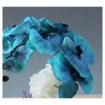 Kunstblumen Künstliche Phalaenopsis-Blumen-Arrangement, künstliche Blumen, Seiden-Orchideen-Blume, für Zuhause, Büro, Dekoration, Party, Hochzeit für jeden Anlass