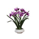 Kunstblumen Simulations-Fälschungsblume, künstliche Bonsai-Pflanzen mit Keramiktopf, Narzissen-Blumenarrangements für Hochzeitsfeiern zu Hause für jeden Anlass