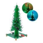 3D-Weihnachtsbaum-LED-Bausatz zum Selbermachen, LED-Weihnachtsbaum, Leiterplatte, Montageset (3 Farben)