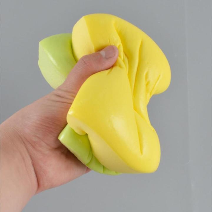Fake Kuchen künstliche Kuchen Realistische Künstliche Brot Gefälschte Kuchen Dessert Modell Fotografie Requisiten Home Dekoration Realistisches Essen(Yellow)