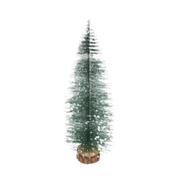 Weihnachtsbaum Christbaum Weihnachtsbaumdekoration, Kleiner Flaschenbürstenbaum, Desktop-Weihnachtsbaum Künstlicher Weihnachtsbaum(35cm)