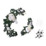 Künstliche Hochzeit Bogen Blume 1 Set Urlaub Kinder Geburtstag Party Backgroun