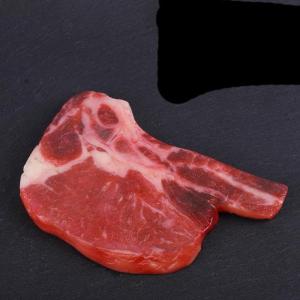 Home Crafts Simulation Lebensmittel Rohsteak Fleisch Schweinebraten Speck Modell Fotografie Requisiten Fensterdekoration-M,5