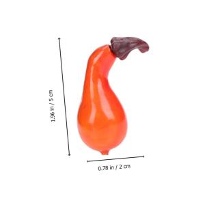 400 stuks pompoenornamenten herfstdecoratie Halloween decoratie schuim kleine pompoenen kleine Thanksgiving-pompoenen fruitdecoratie kerstdecoratie imitatie pompoen decoratie tafel