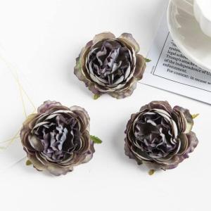 20/100PC Bruidsboeket Scrapbooking Kerst Decoratieve Kransen Home Room Decor DIY Party Nep Zijde Pioen (Color : G, Size : 100 PC)