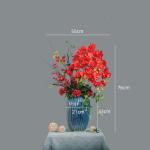 Kunstblumen Künstliche Blumen, Ochiden, Pflanzen, künstliche Orchidee im Topf, Pflanzen, Bonsai, schöne Dekoration für Hochzeit, Büro, Zuhause für jeden Anlass