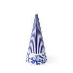 Blauer Italienischer Weihnachtsformschnitt, 22,9 cm, einzeln