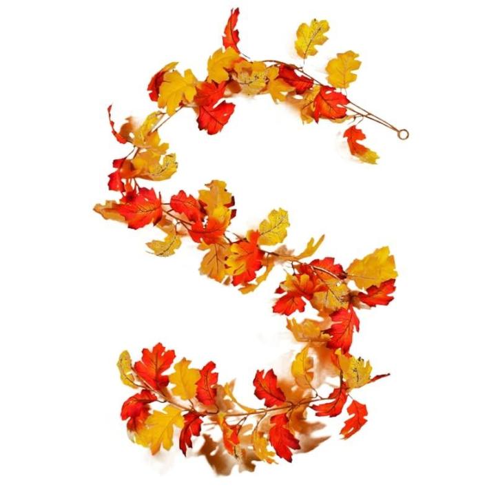 Hängende Rebe Girlande künstliche Herbst Laub Girlande Thanksgiving Dekor Hause