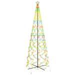 Kerstconus kleurrijk 1400 LED 160x500 cm