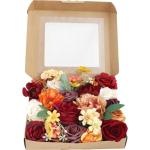 Künstliche Rose Blume für Hochzeit Party Dekoration Faux Seide Blumen mit Stiel