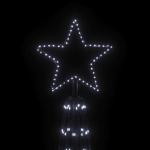 Mobili Weihnachtsbaum mit Kegel, kaltweiß, 3000 LEDs, 230 x 800 cm, Weihnachtsdekoration, Weihnachtsbaum, künstlicher Weihnachtsbaum, dünner Ständer