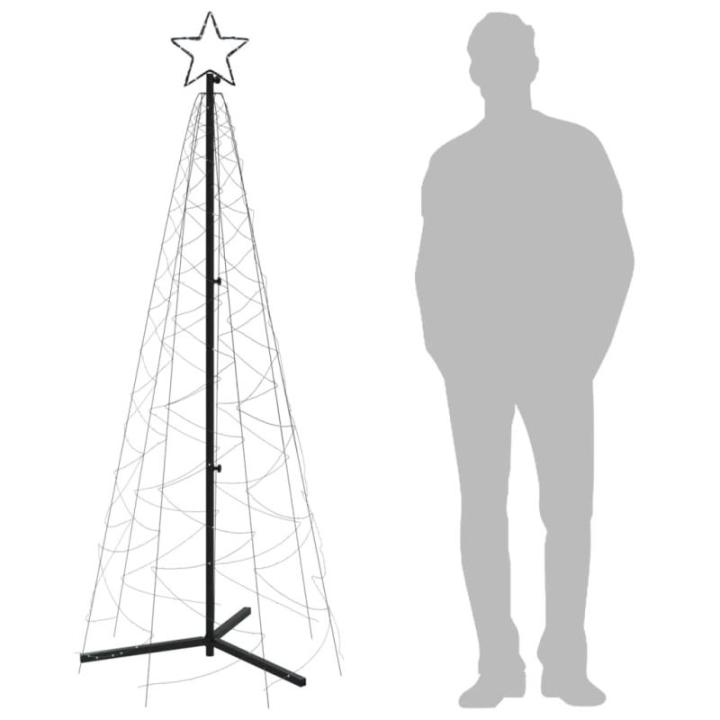 Kerstconus Warm Wit 200 LED 70x180 cm