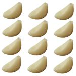 48 STK Simulierter Knoblauch Knoblauchflocken Prop Modell Künstliche Knoblauchzehen Modell Knoblauchzehen Geschälte Knoblauchzehen Grüner Knoblauch Knoblauch-Modell Küchendekor