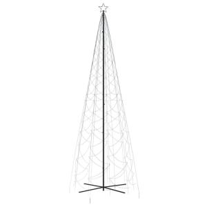 Mobili Weihnachtsbaum mit blauem Kegel, 1400 LEDs, 160 x 500 cm, Weihnachtsdekoration, Weihnachtsbaum, künstlicher Weihnachtsbaum, dünner Ständer