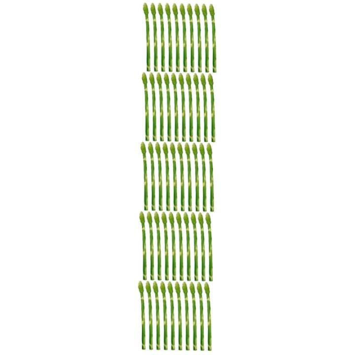 50 Stück Simulierte Spargel-Ornamente Gefälschtes lebensechtes Gemüse künstliches Spargeldekor weihachtsdeko dekoweihnachten künstliches Spargelmodell simulierte Spargelmodell