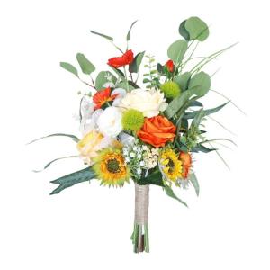 Hochzeit Hause Herbst Dekoration Blume Bouquet Luxus Gefälschte Blumen Requisiten