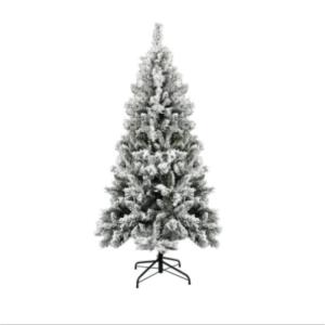 Weihnachtsbaum Weihnachtsbaum Mit Schneebesatz, Künstlicher Weihnachtsbaum, Gefälschter Weihnachtsbaum for Party-Dekoration Christbaum(150cm)