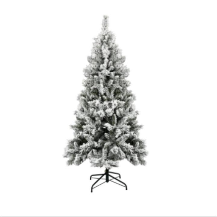 Weihnachtsbaum Weihnachtsbaum Mit Schneebesatz, Künstlicher Weihnachtsbaum, Gefälschter Weihnachtsbaum for Party-Dekoration Christbaum(150cm)
