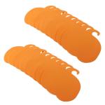 20St Halloween-Kürbis DIY liefert Bastelschaum Schaumstoffaufkleber Schaumstoff-Kürbisbrett Haustür Ornament Dekor Partyschmuck Zierschaum Handbuch schmücken Lieferungen Kind E