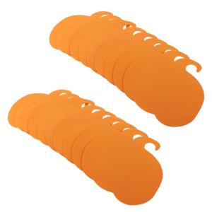20St Halloween-Kürbis DIY liefert Bastelschaum Schaumstoffaufkleber Schaumstoff-Kürbisbrett Haustür Ornament Dekor Partyschmuck Zierschaum Handbuch schmücken Lieferungen Kind E