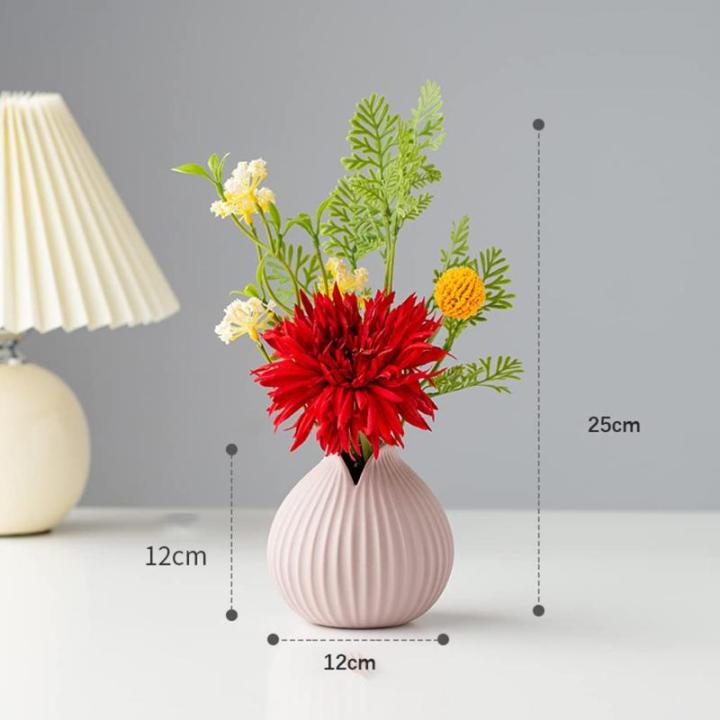 Kunstblumen Kleine künstliche Pflanzen, künstliche Blumen, Tischdekoration, Badezimmer-Ornamente, Bonsai-Pflanzen, Blumen für Zuhause, Hochzeitsfeier für jeden Anlass