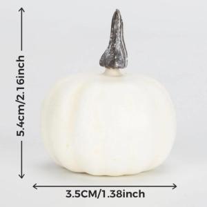 12 stuks pompoenen herfstdecoratie pompoenen decoratieve pompoenen herfstdecoratie herfstdecoraties kunstpompoenen voor herfst Thanksgiving Halloween feestdecoratie thuis boerderij