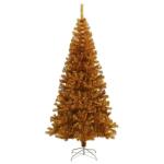 Christbaum künstlich,USB Weihnachtsbaum,Tannenbaum,Künstlicher Weihnachtsbaum mit Ständer Golden 240 cm PETchristmas Tree,Weihnachtsbaum mit Beleuchtung,
