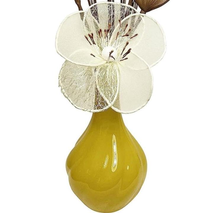 kunstbloemen in pot, decoratie, 32cm