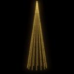 LED Weihnachtsbaum Aussen Kegelform Weihnachtsbaum Metall Warmweiß 1134 LEDs Tannenbaum Lichterbaum Weihnachtsdeko Aussen Weihnachtsbaum Tanne Groß 800 cm