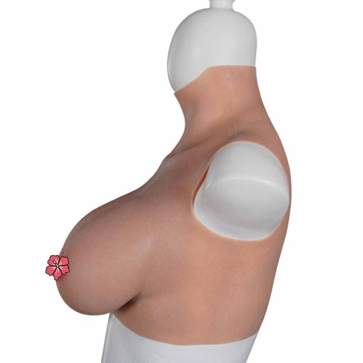 Künstliche Silikonbrustplatte G Cup Crossdressing Brustformen für Transgender Drag Queen Cosplay Brustplatten