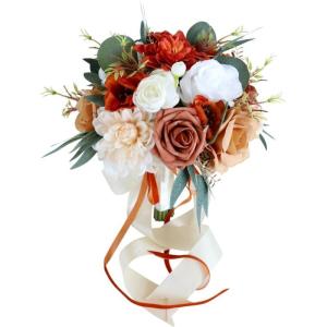 Hochzeitssträuße für Braut und Brautjungfern, Dekorationen für künstliche Blumenarrangements