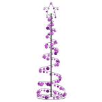 Weihnachtsbaum Kegelform mit Kugeln 120 LEDs Warmweiß 180 cm