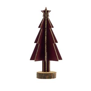 Hölzerne Weihnachtsbaum Dekoration,Mini Desktop Dekoration,Familie Tisch Kamin Dekoration,Hölzerne Weihnachtsbaum Tischplatte Weihnachtsdekorationen für Weihnachten Party Tisch 