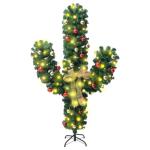 Weihnachtsbaum,künstlicher Weihnachtsbaum,choinka NA pniu,Weihnachtsdeko Kaktus mit Ständer und LED Grün 150 cm PVCchristmas Trees,Weihnachtsbaum künstlich,Christmas Tree,