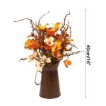 Halloween Blume Eimer Künstliche Blumen Desktop Ornament Handwerk Liefert