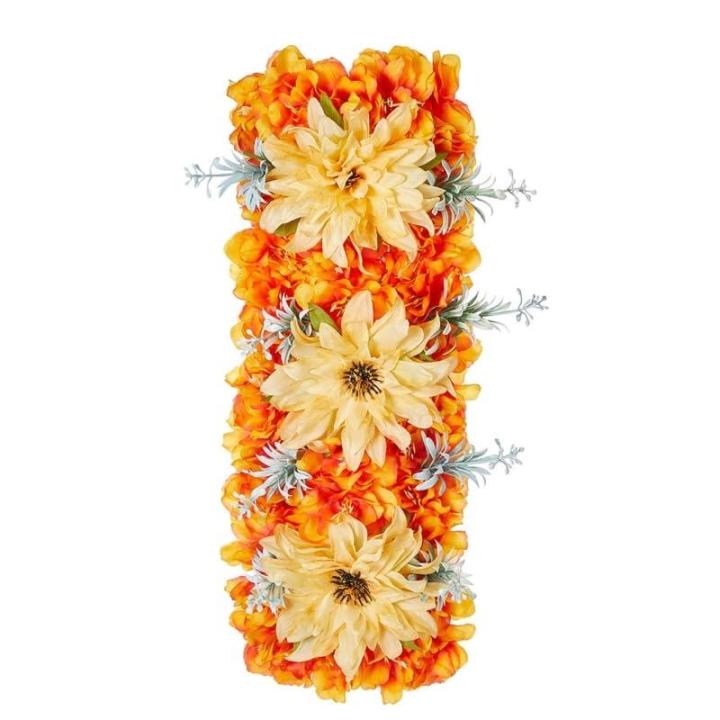 Lange künstliche Blumenarrangements, Dekorationen, Foto-Requisiten für die Hochzeitsfeier