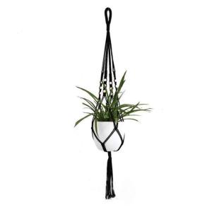 Handgemaakte Macramé Bedrijfshanger Bloem / Pot Hanger Pot Vak voor Wanddecoratie Count/Tuin Pothouder voor Planten (Kleur: DTC1003)