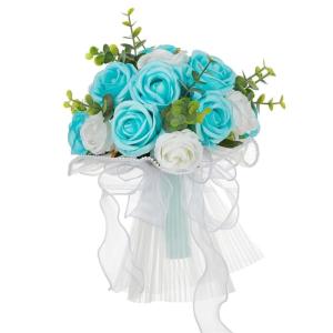 Hochzeitssträuße für Braut und Brautjungfern, künstliche Blumen als Hochzeitsdekoration