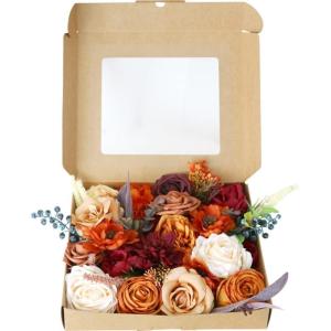 Künstliche Rose Blume für Hochzeit Party Dekoration Faux Seide Blumen mit Stiel