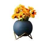 Kunstblumen Künstliche Mini-Topfblumenpflanze, für drinnen und draußen, Zuhause, Küche, Büro, künstliche kleine Blume, Keramik-Blumentopf für jeden Anlass