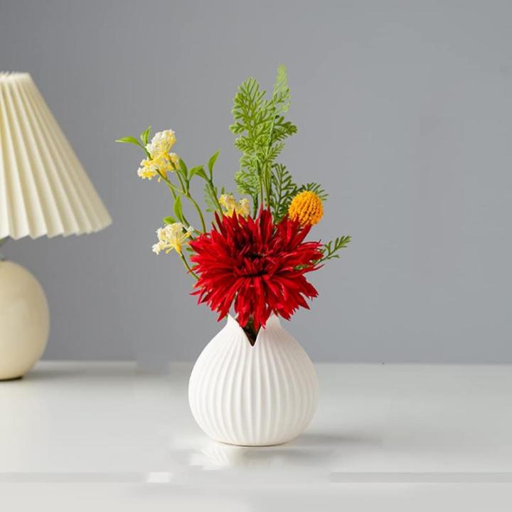 Kunstblumen Künstliche Blumen im Topf – kleine künstliche Pflanzen im Topf, Mini-Kunstpflanzen in Töpfen, Arrangement-Dekorationen für Zuhause für jeden Anlass