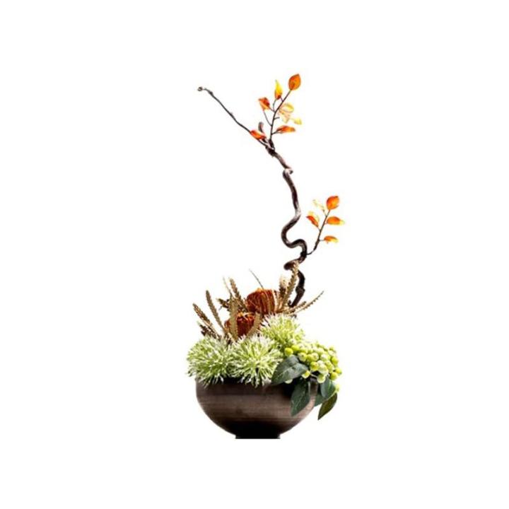 Kunstblumen Elegantes künstliches Blumenarrangement – ​​Topfpflanzen aus Keramik und Silikon für Hotel-, Restaurant- und Heimdekoration für jeden Anlass