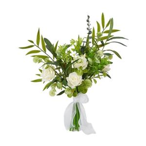 Hochzeitssträuße für die Braut, Brautjungfer, Handsträuße, künstliche Blumen zum Werfen, Zeremonie, Jahrestag, Brautparty-Dekorationen