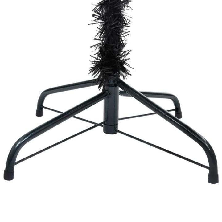 Wiederverwendbar Künstlicher Weihnachtsbaum Beleuchtung und Kugeln 180 cm H Christmas Tree Tannenbaum Weihnachtsdeko Christbaum Kunstbaum Halloween Weihnachtsbaum PVC und Stahl Sc