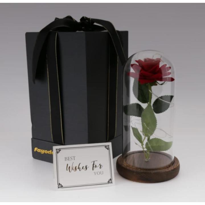 Die Schöne und das Biest Ewige Rose,Galaxy Rose Geschenk für Freundin