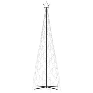 Mobili Weihnachtsbaum mit farbigem Kegel, 500 LEDs, 100 x 300 cm, Weihnachtsdekoration, Weihnachtsbaum, künstlicher Weihnachtsbaum, dünner Ständer