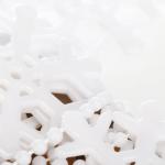 slinger met sneeuwvlokken - decoratieve slinger voor Kerstmis - sneeuwvlokslinger - kerstslinger voor kerstboomversieringen - 160 cm (Set4-1 stuk zilverkleurig)