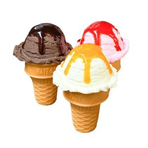 Künstliche Eisportionierer, realistische Simulation, Nachahmung, künstliche Lebensmittel, Desserts, Modellnachbildung, gefälschte Eiskugeln, Fotografie-Requisite für Zuhause, G